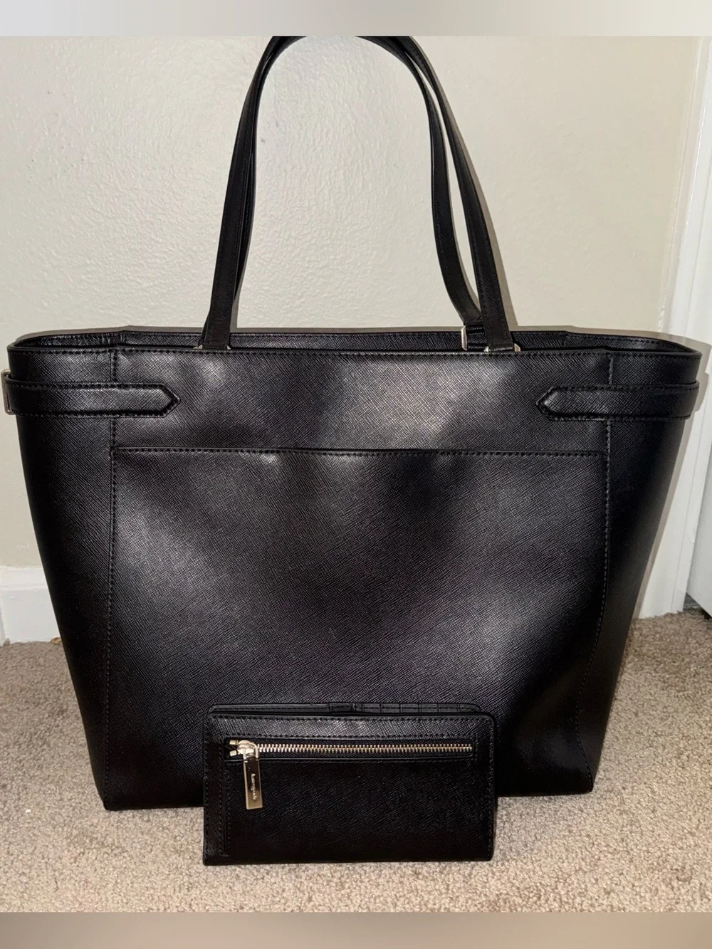 Kate Spade Staci Laptop Tote with matching Staci Large Slim Bifold Wallet